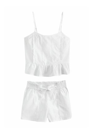 Laura Ashley SET REGULAR FIT - Nachtwäsche Set - white