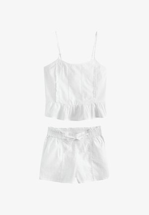 Laura Ashley SET REGULAR FIT - Pizsama szett - white