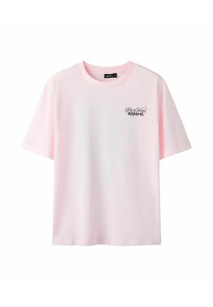Print T-shirt - pink marshmallow