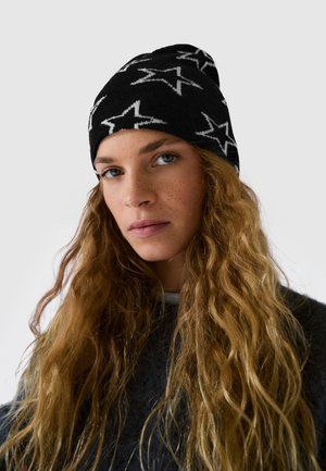 Bershka, BEANIE - Bonnet - black