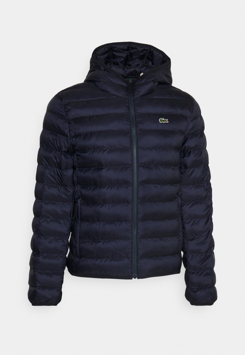 parka lacoste bleu marine