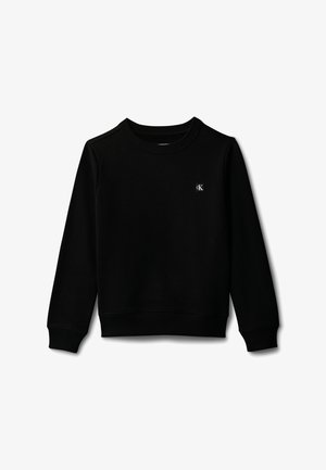 Calvin Klein Jeans, MINI BADGE UNISEX - Sweater - black