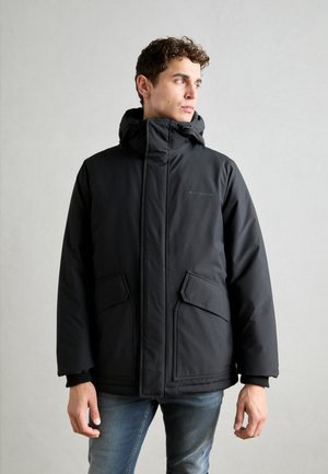Marc O'Polo DENIM OUTDOOR HOOD - Talvejope - black