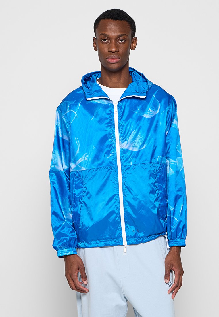 Armani Exchange Lichte jas blauw Armani Exchange Lichte jas blauw