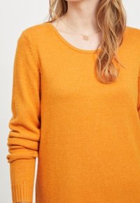VILA Abito in maglia - gold-coloured