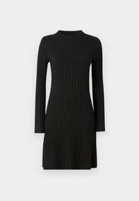 JDYERIKA O NECK SKATER DRESS  - Kjole - black