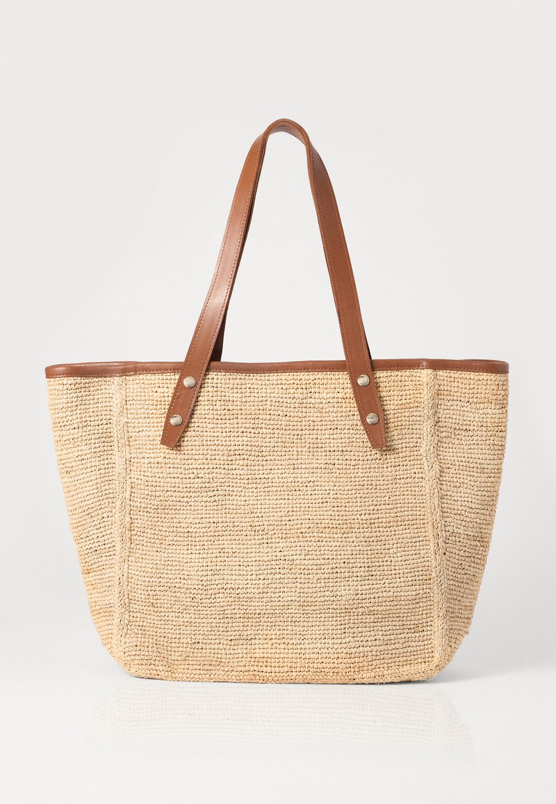 rag & bone DAILY STRAW - Tote bag - nat