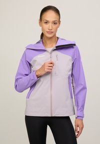 Mammut GUIDE HOODED - Hardshell jacket - alpine calamint-lavandin