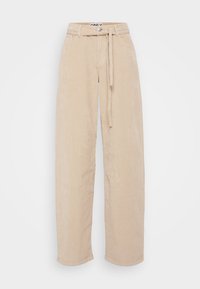 ONLGIANNA GLOBAL BELT - Calças - oatmeal