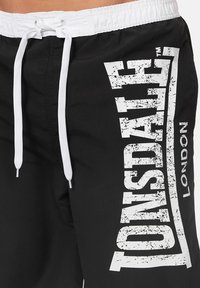 Lonsdale CLENNELL - Short de bain - black white