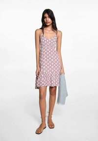 Mango Kids PLAYA - Vestito casual - light pink