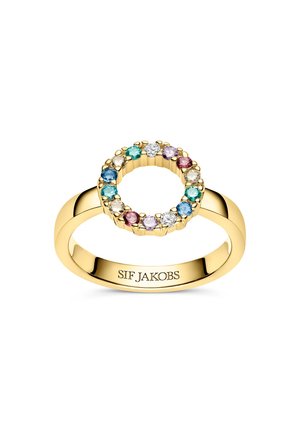 BIELLA PICCOLO - Ringar - rainbow and gold coloured