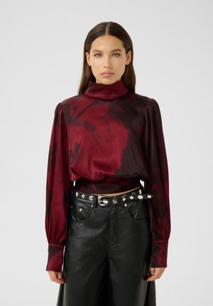 SELINA P  - Blouse - ripasso aronia big rose
