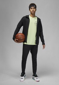 Jordan AIR - Felpa con zip - black black