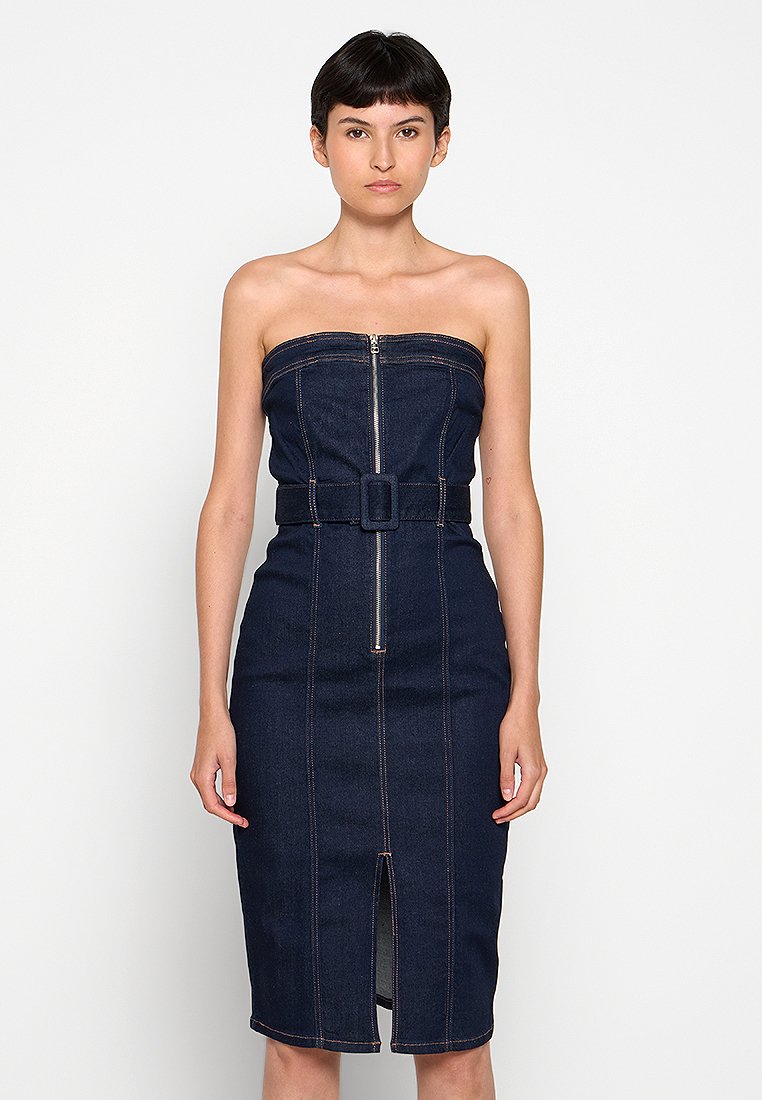 Twinset ACTITUDE Jeansjurken donkerblauw Twinset ACTITUDE Jeansjurken donkerblauw