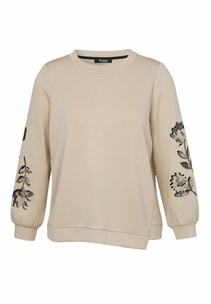 Sweatshirt - beige