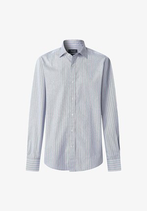 Façonnable REGULAR FIT PENCIL STRIPED - Chemise - dark red