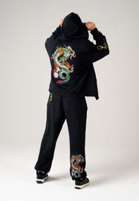 Ed Hardy BACK-DRAG  - Zip-up sweatshirt - black