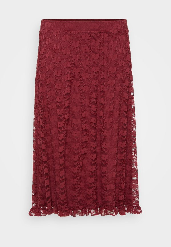 CARJOJO SKIRT - A-line skirt - ruby wine2