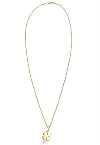Elli LUCKY CHARM LEAF CLOVER - Halsband - gold-coloured
