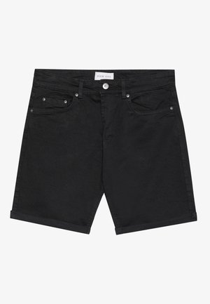 Shorts di jeans - black denim