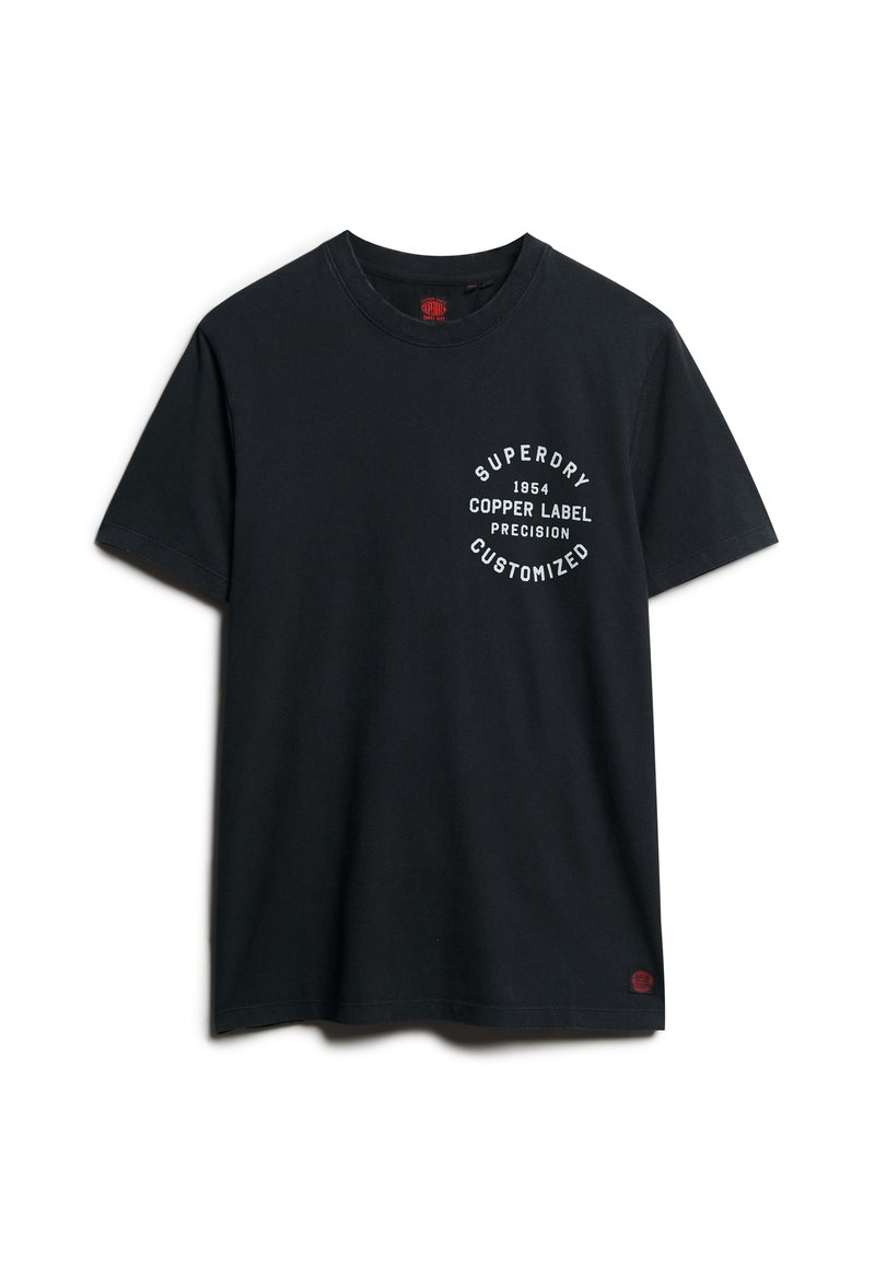 Superdry & Co T-shirt print zwart