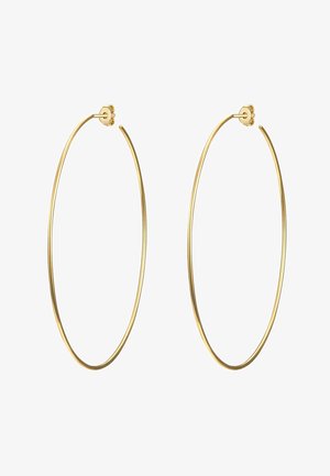 SILBERCREOLEN CREOLEN - Earrings - gelbgold