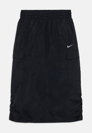 A-line skirt - black/white