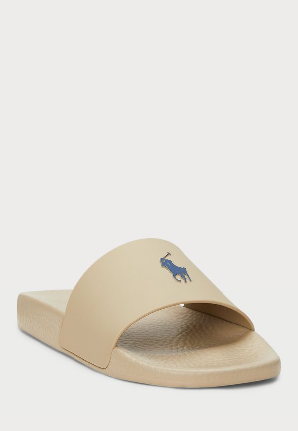 SIGNATURE PONY SLIDE UNISEX - Pool shoes - coastal beige2