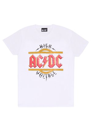AC/DC VINTAGE HIGH VOLTAGE - T-shirt print - white