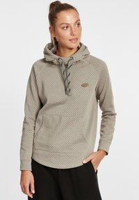 Oxmo - OXAMINA - HOODIE - Džemperis ar kapuci - grey melange Miniatūras attēls 1