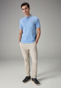 Next SMART COLLAR - Polo marškinėliai - stone blue denim