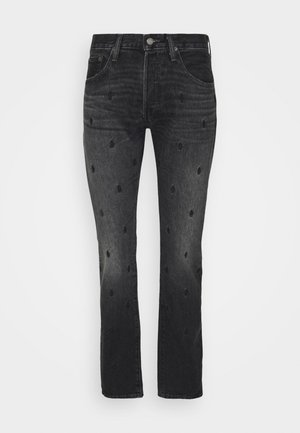 Džíny Straight Fit - anthracite