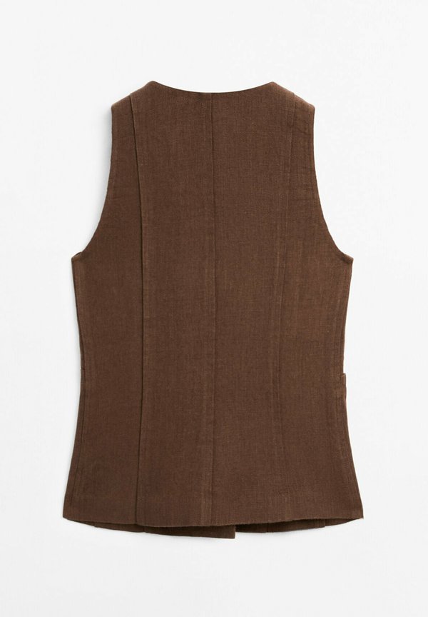 Waistcoat - bordeaux2