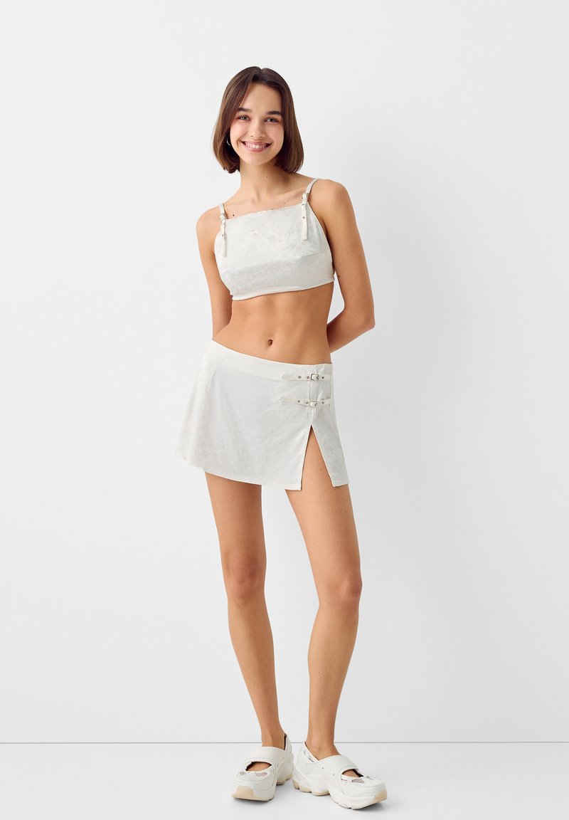 Bershka Top beige Bershka Top beige