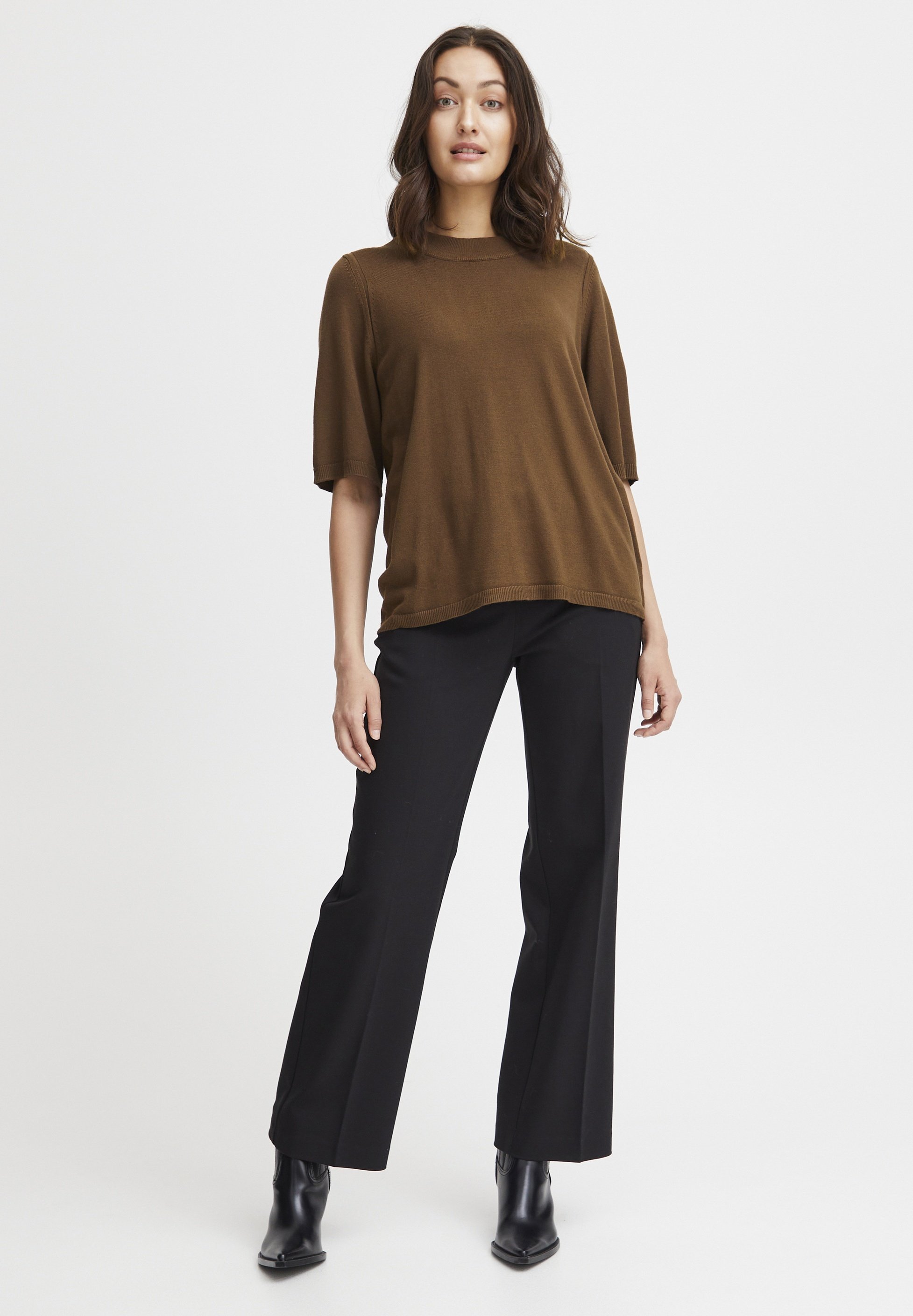 b.young by Zalando BYONEMA - Basic T-shirt - java melange