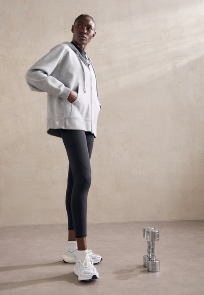 adidas by Stella McCartney Felpa con zip - medium grey heather