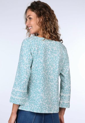 Sorgenfri Sylt JANTJE - Langarmshirt - turquoise