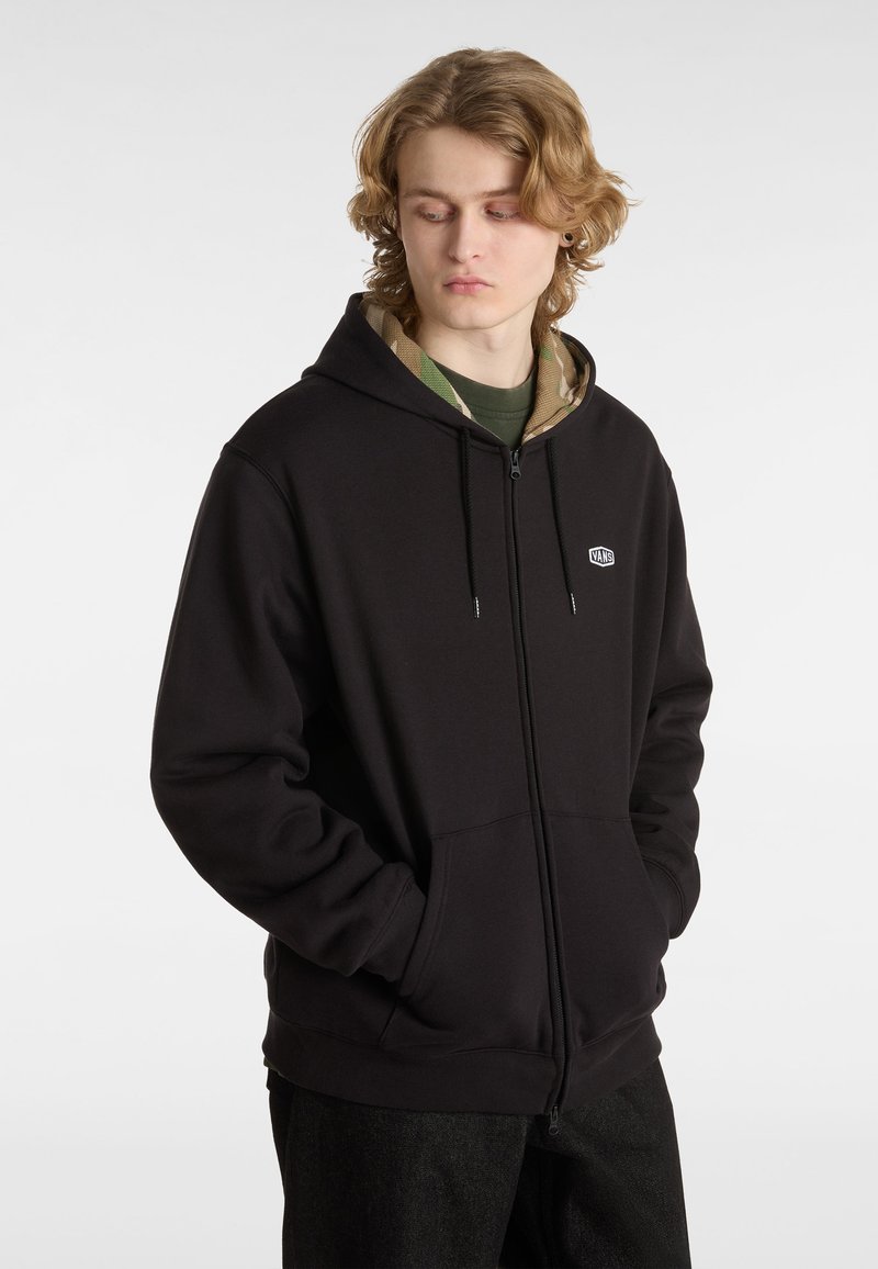 Vans Sudadera con cremallera - black