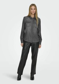 ONLY ONLALEXA SHIRT ANA - Overhemdblouse - medium grey denim