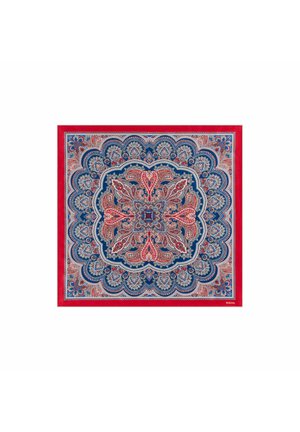 FINE PAISLEY - Scarf - red navy