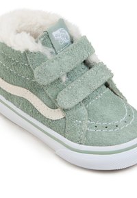 Vans SK8-MID REISSUE V - Lær-at-gå-sko - olive
