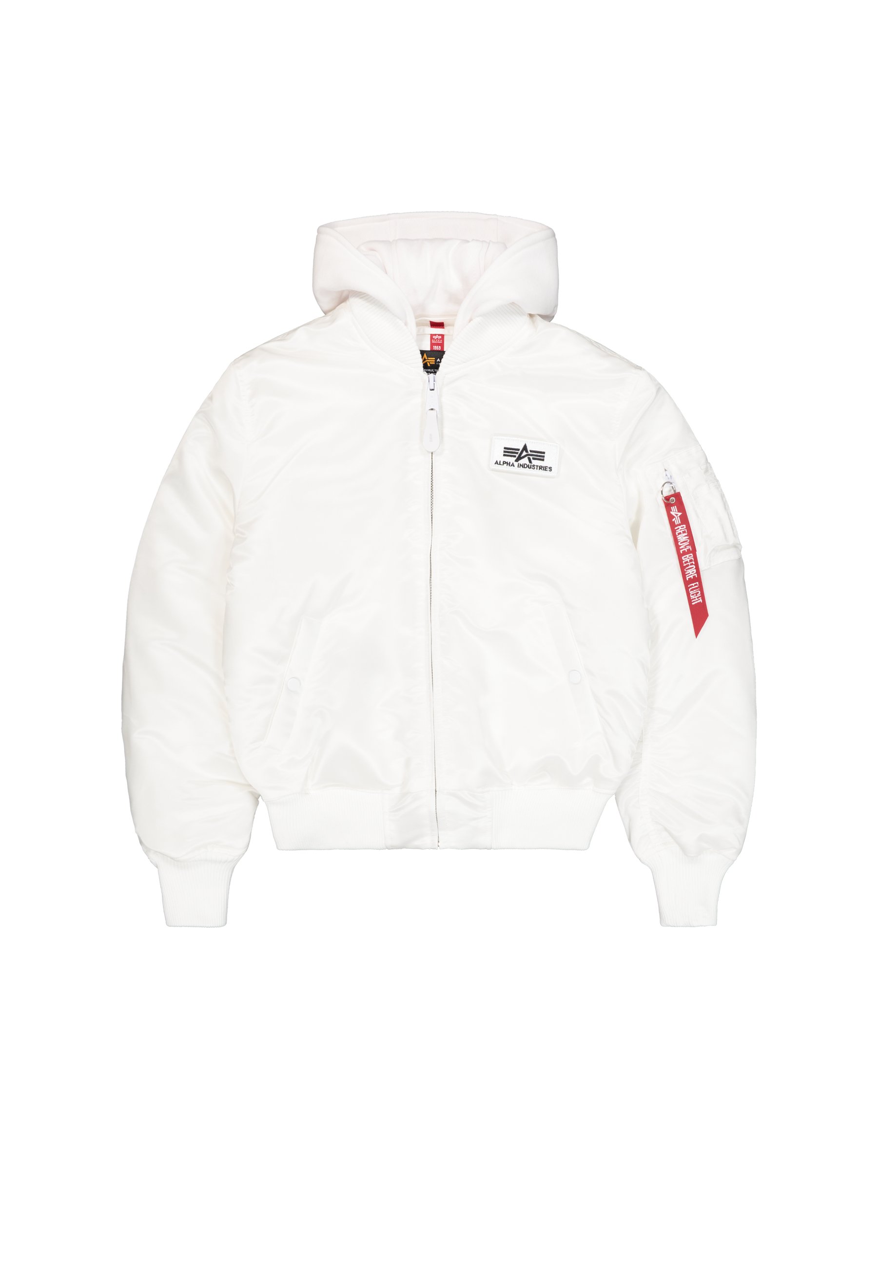 Alpha Industries UNISEX - Bomber Jacket - white/black/white