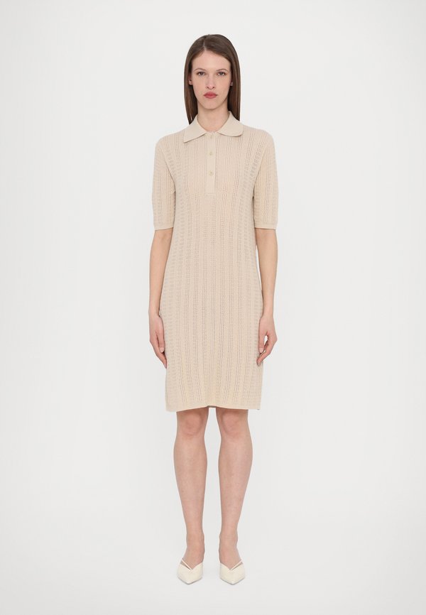 DRESS - Jumper dress - sand beige