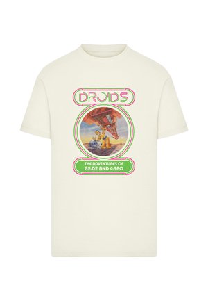 Merchcode, STAR WARS DROIDS TEE - Camiseta estampada - sand