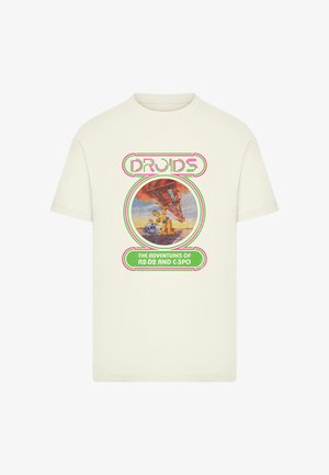 Merchcode, STAR WARS DROIDS TEE - Camiseta estampada - sand