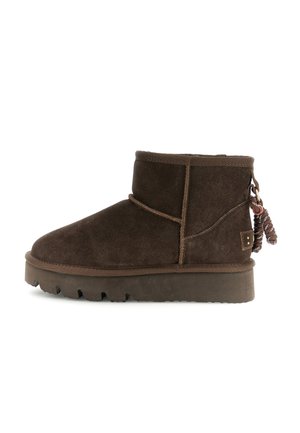 CAFèNOIR, BOOTIES - Snowboots  - dark brown