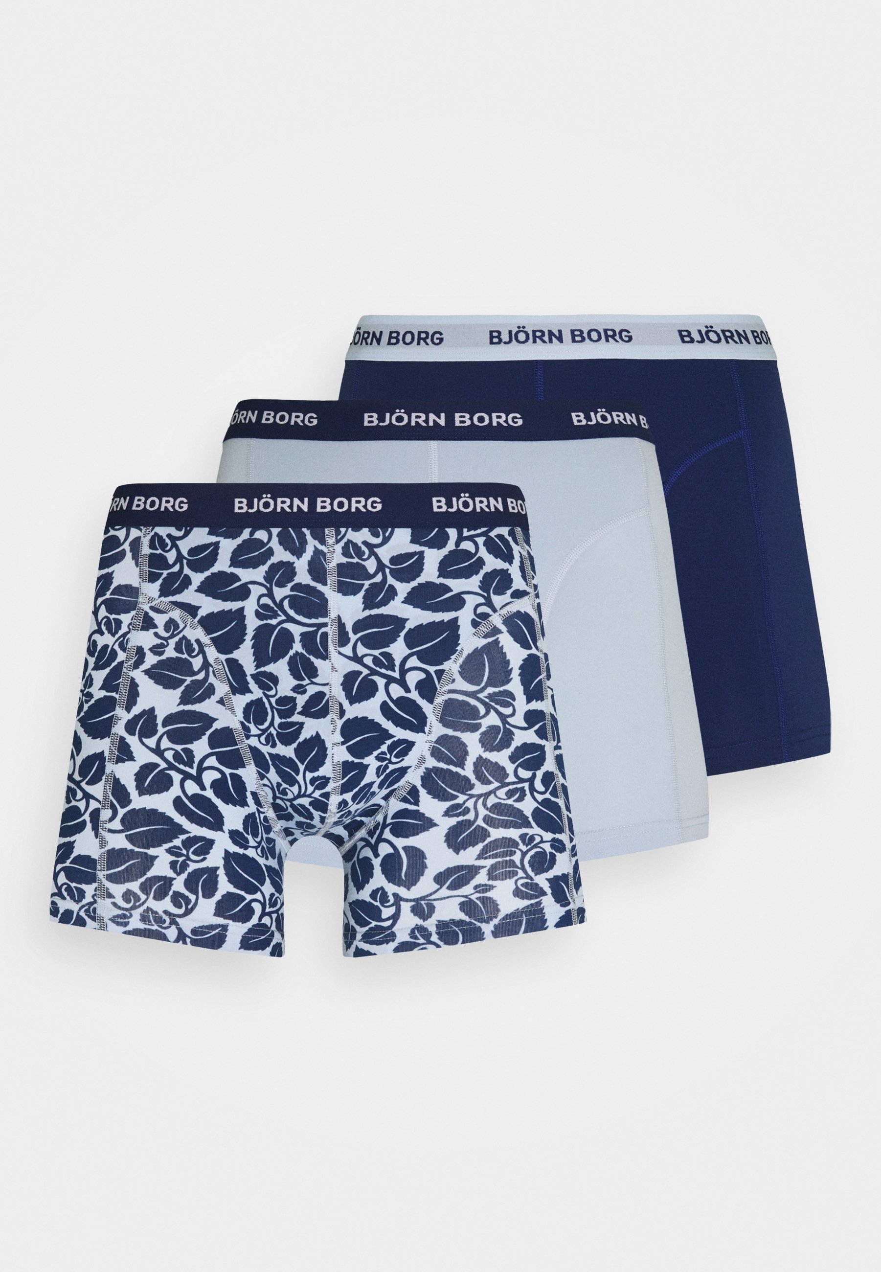 Björn Borg ESSENTIAL BOXER 3 PACK - Shorty - multipack/bleu marine - ZALANDO .FR