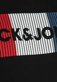 Jack & Jones JJECORP LOGO TEE O NECK - Trükipildiga T-särk - black