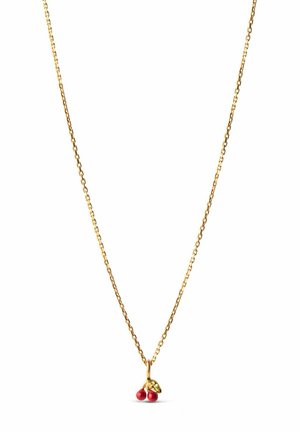 CHERRY - Halskette - gold  red